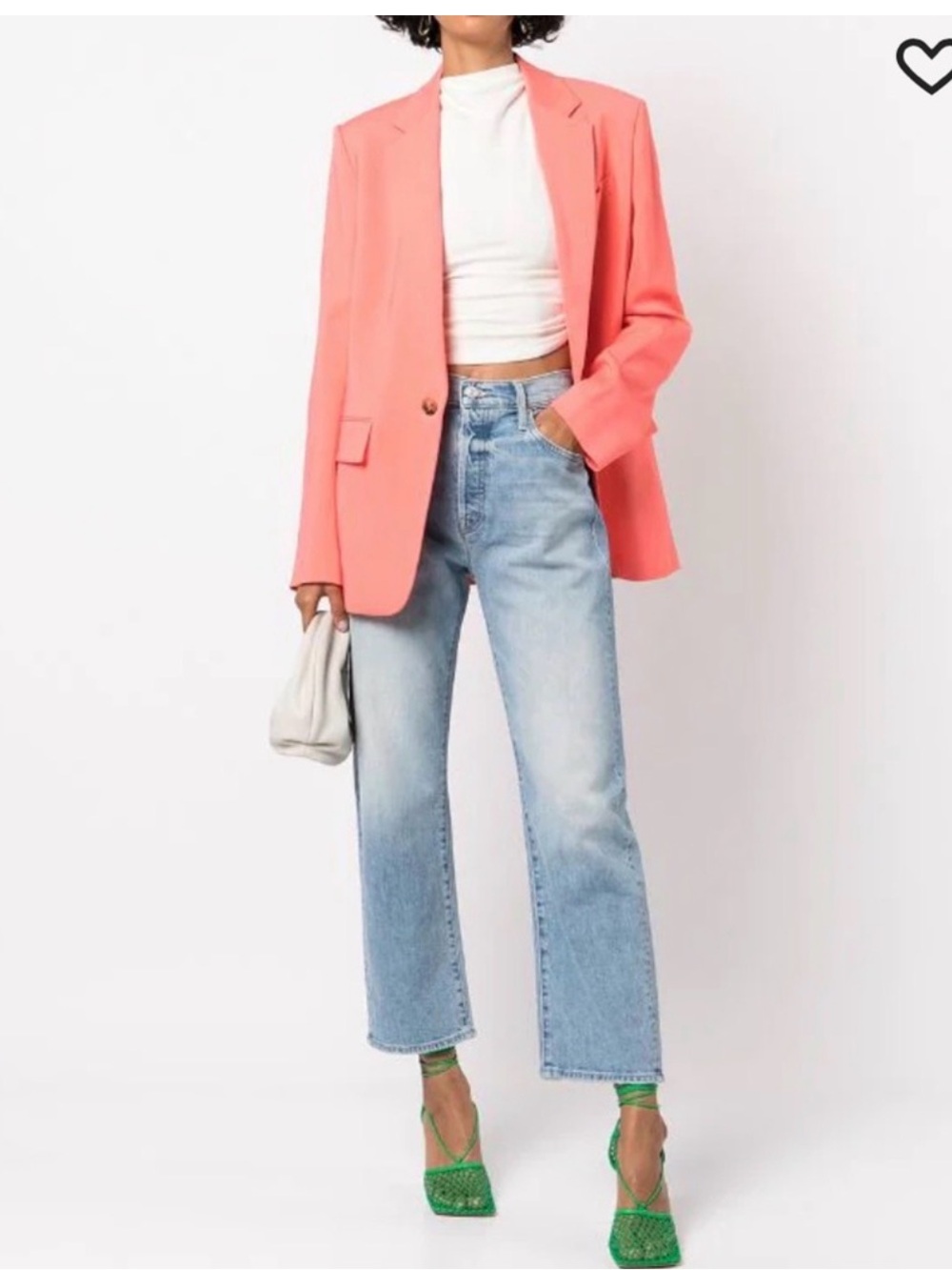 A.L.C. Dakota Single Button Oversized Blazer Jacket Size 10
